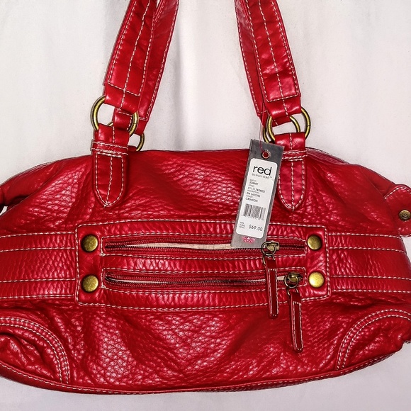 NWT Bag Marc Echo "Red" medium Size 2 Large Zip Pockets DISCOUNT SHIPPING!! - Picture 4 of 8
